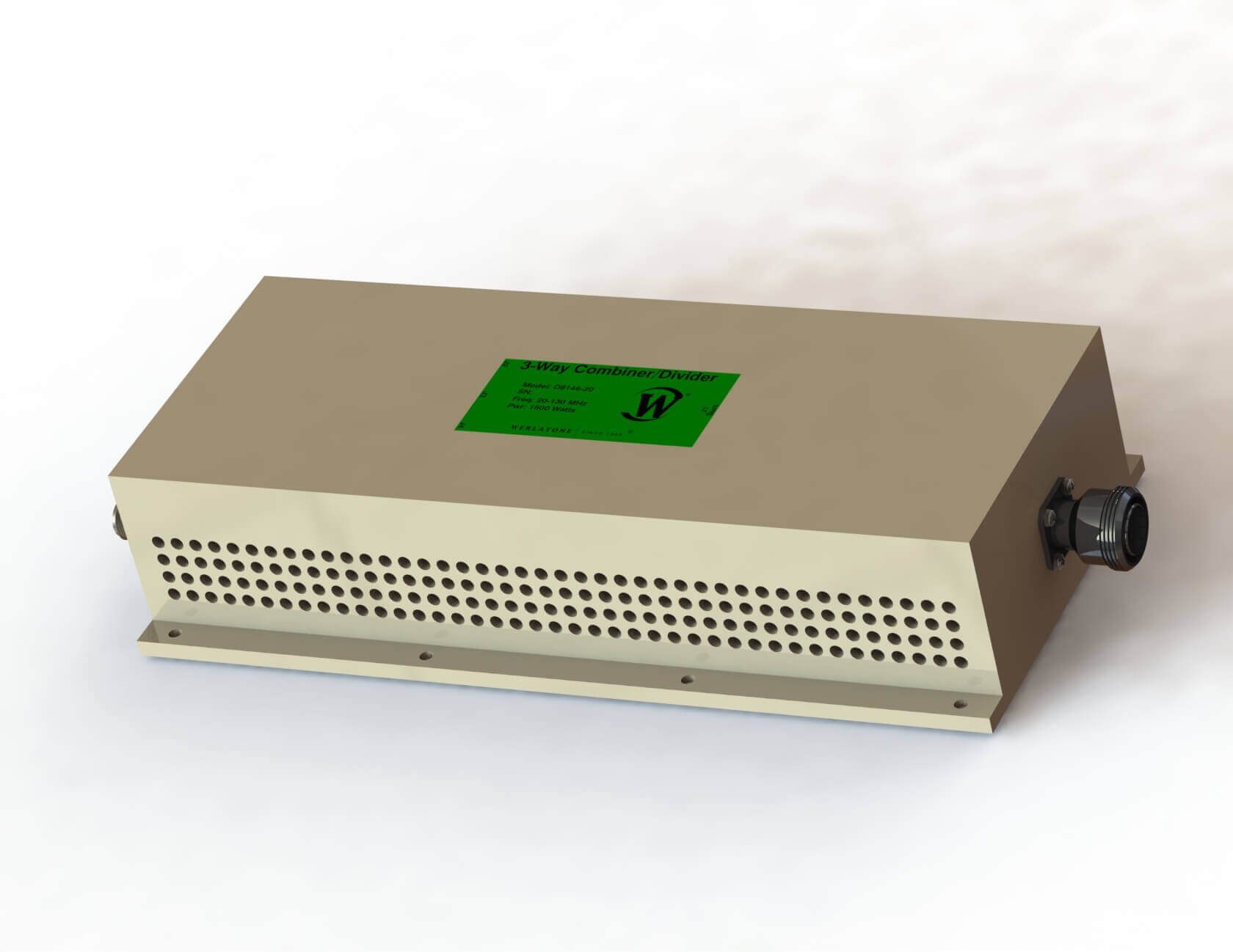 RF Combiner - Model D8146 - 3-Way Combiner/Divider