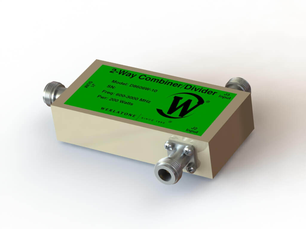 RF Combiner - Model D8606W - 2-Way Combiner/Divider