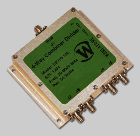 4-Way RF Combiner/Divider