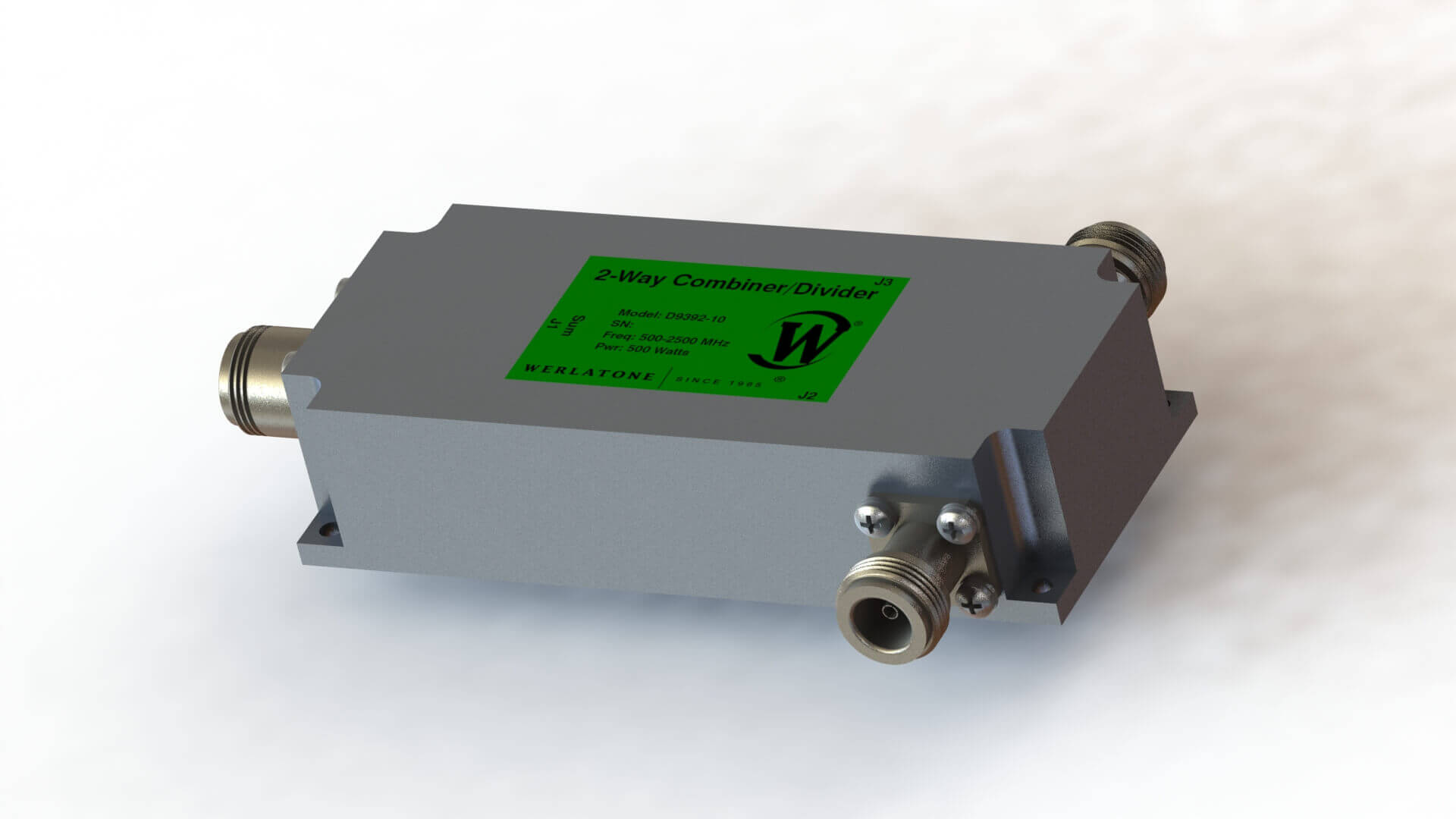 RF Combiner - Model D9392 - 2-Way Combiner/Divider